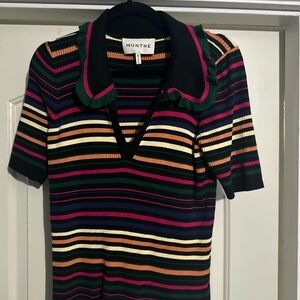 Munthe Striped Knit Top